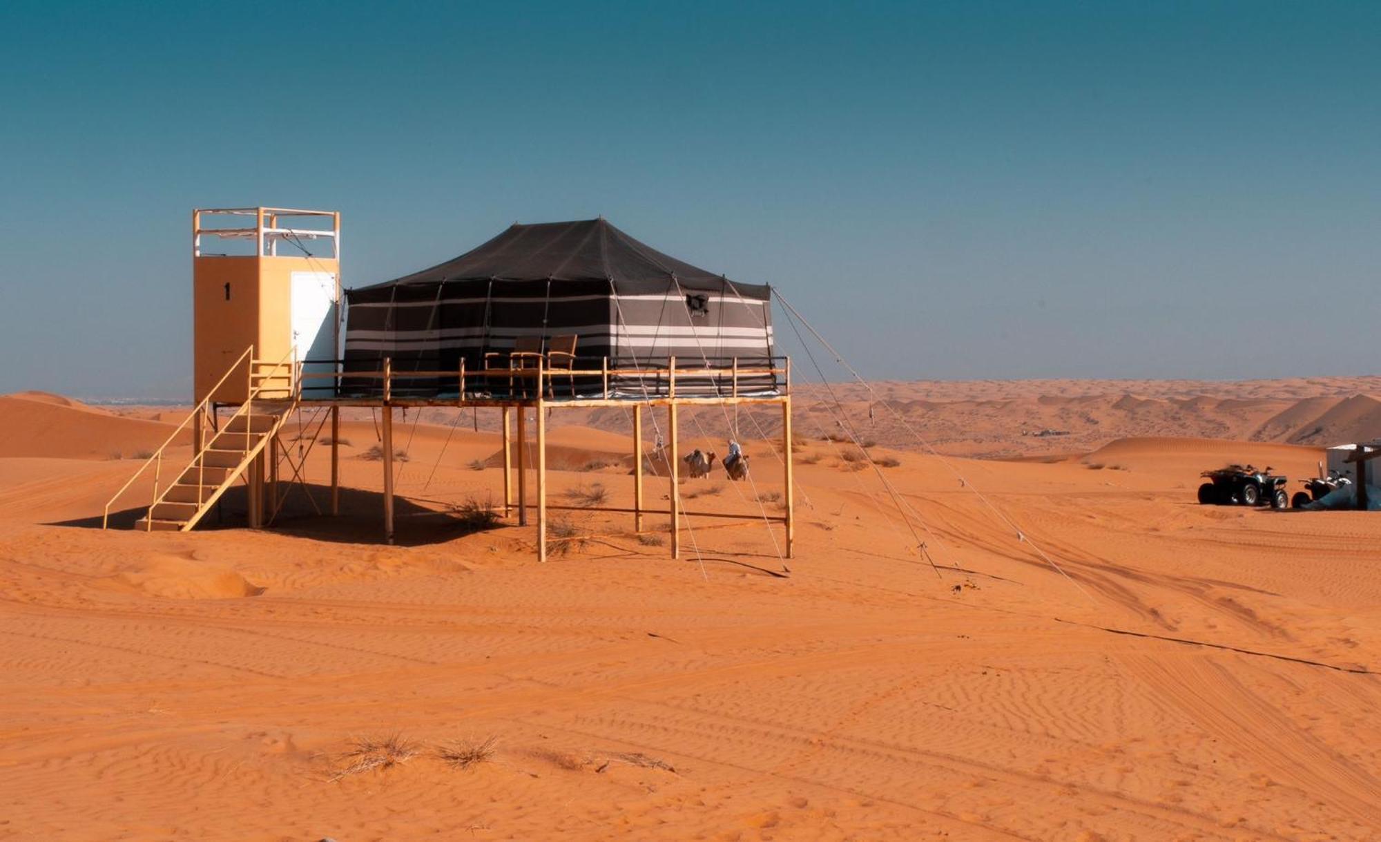 Hamood Desert Private Camp Al Wāşil Exteriör bild